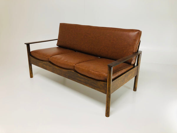 Blanket & Couch Pet Sofa (3 seater) - 70's Brown