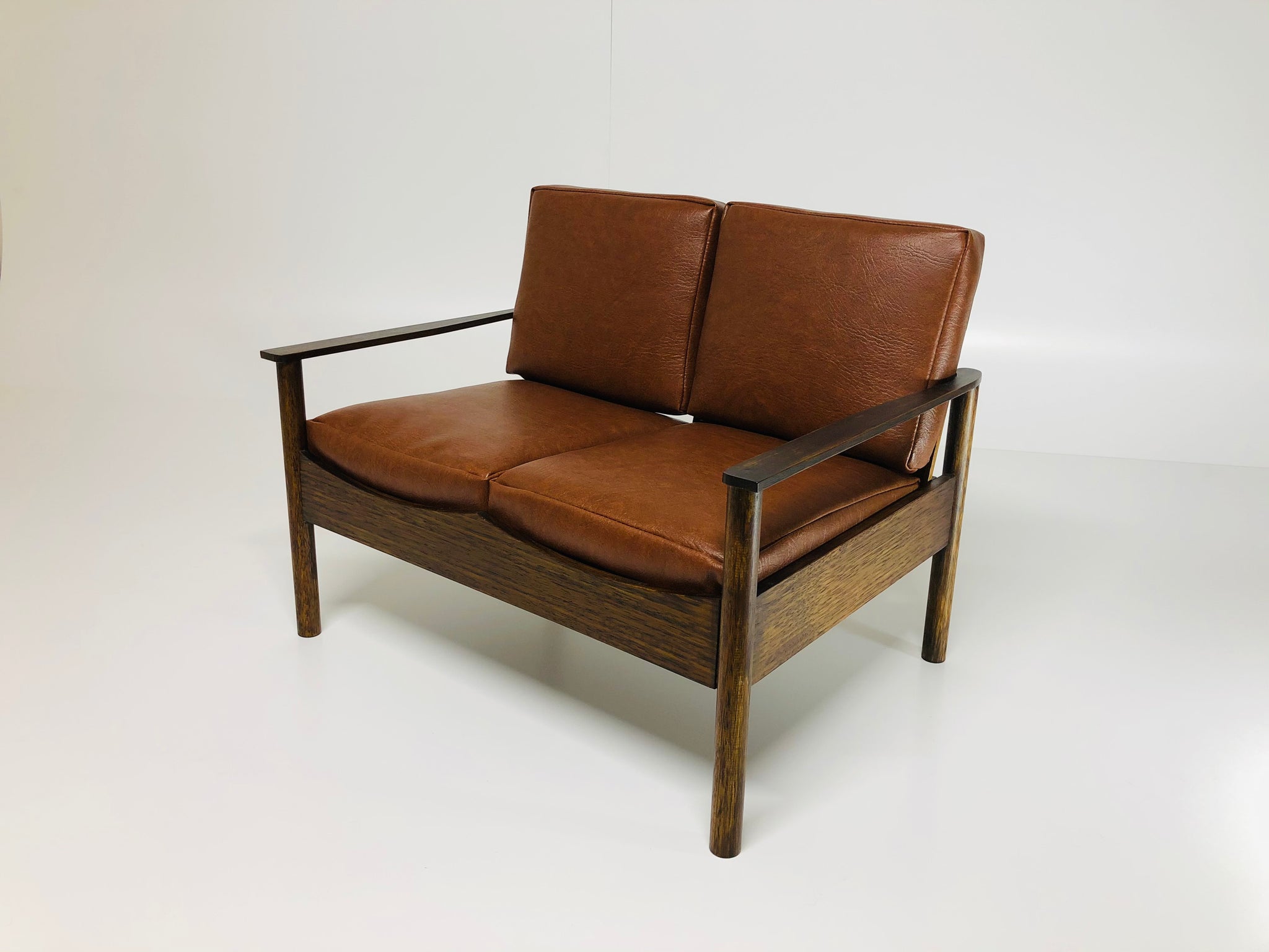 Blanket & Couch Pet Sofa (2 seater) - 70's Brown