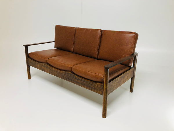 Blanket & Couch Pet Sofa (3 seater) - 70's Brown